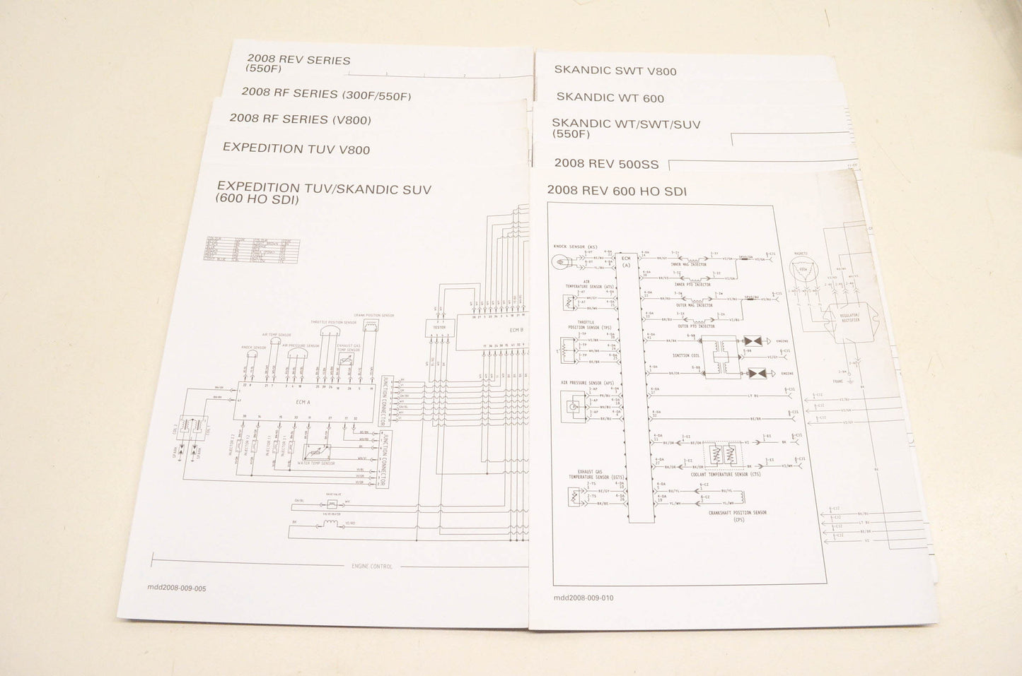 Ski Doo 219100289 2008 Wiring Diagrams