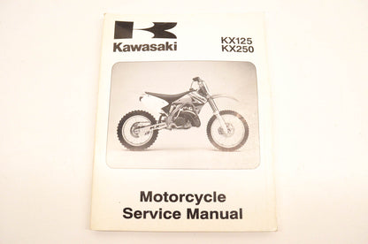 OEM Kawasaki 99924-1298-01 KX125/250 Service Manual