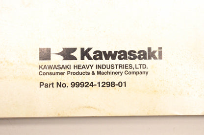 OEM Kawasaki 99924-1298-01 KX125/250 Service Manual