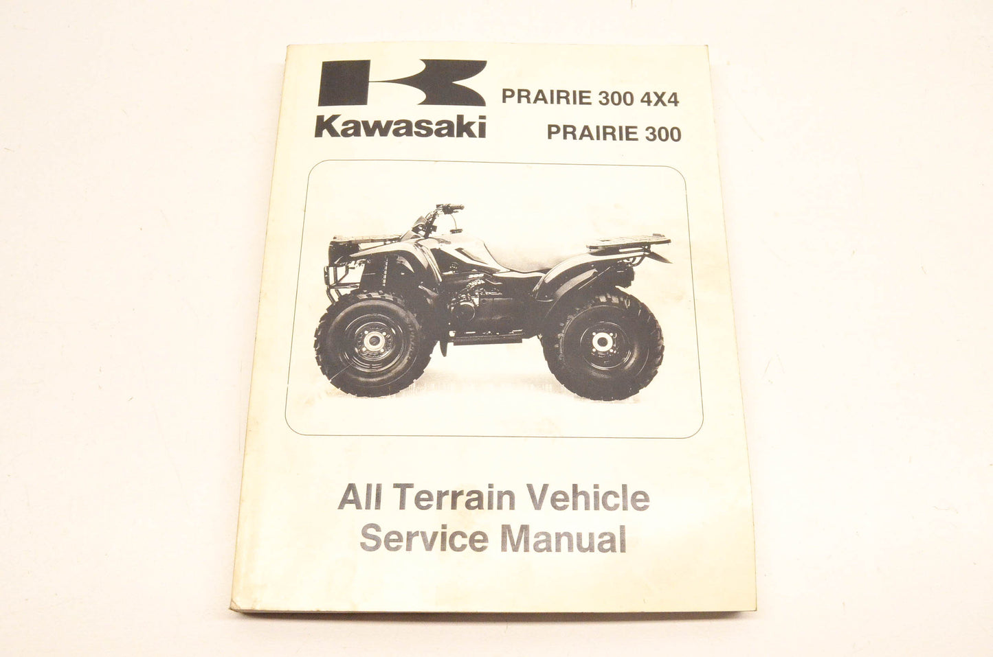 OEM Kawasaki 99924-1239-02 Prairie 300 ATV Service Manual