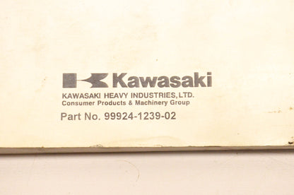 OEM Kawasaki 99924-1239-02 Prairie 300 ATV Service Manual