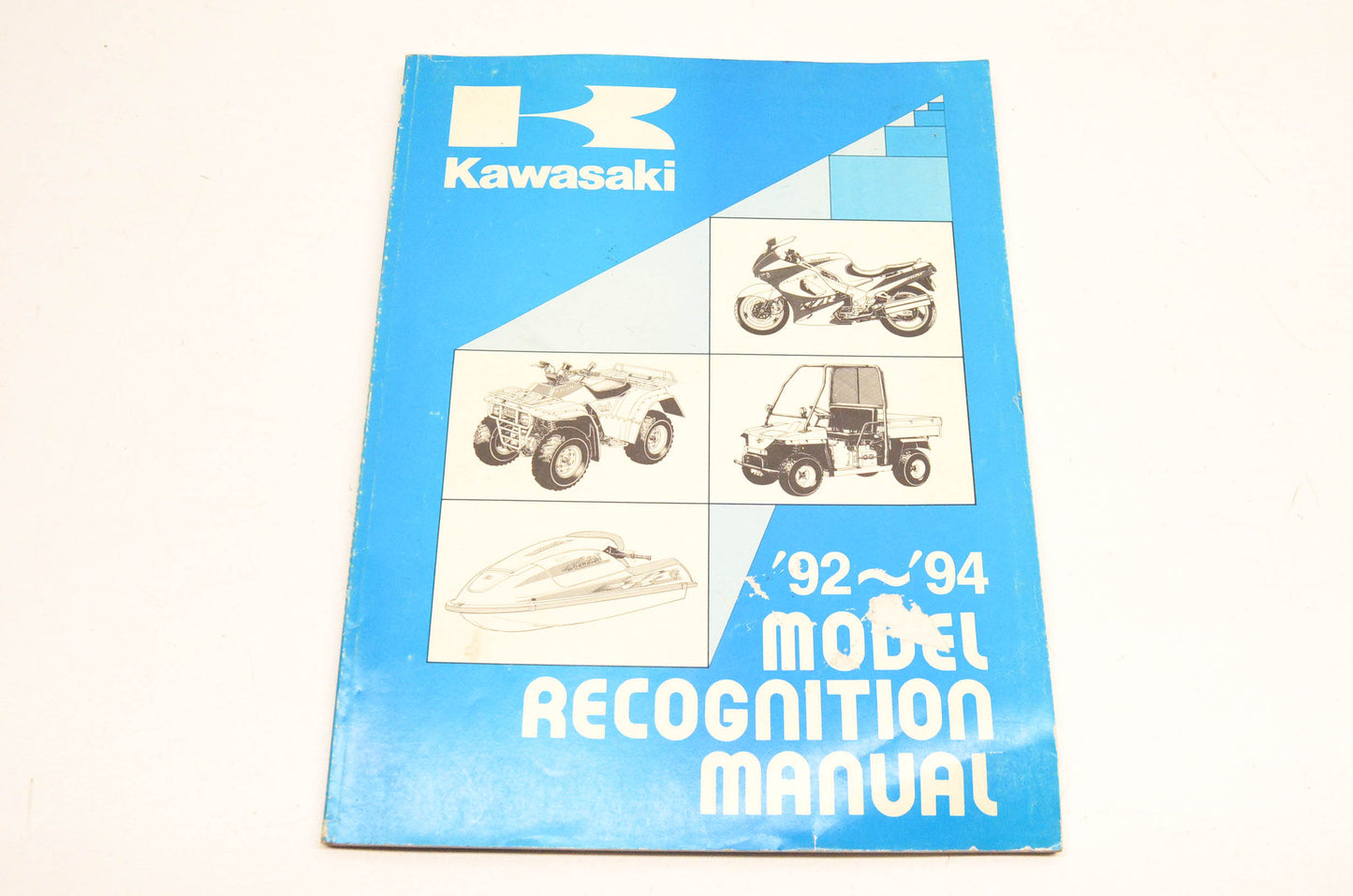 OEM Kawasaki 99930-1006-01 1992-94 Model Recognition Manual