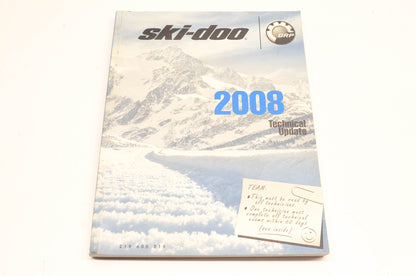 Ski Doo 219600019 2008 Technical Update Manual