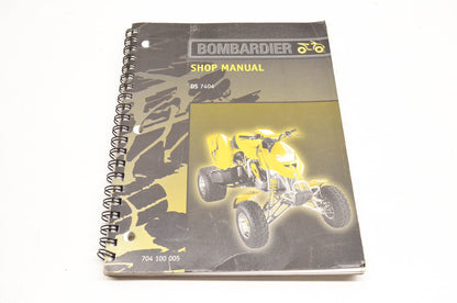 Bombardier 704100005 2000 DS 7404 ATV Shop Manual