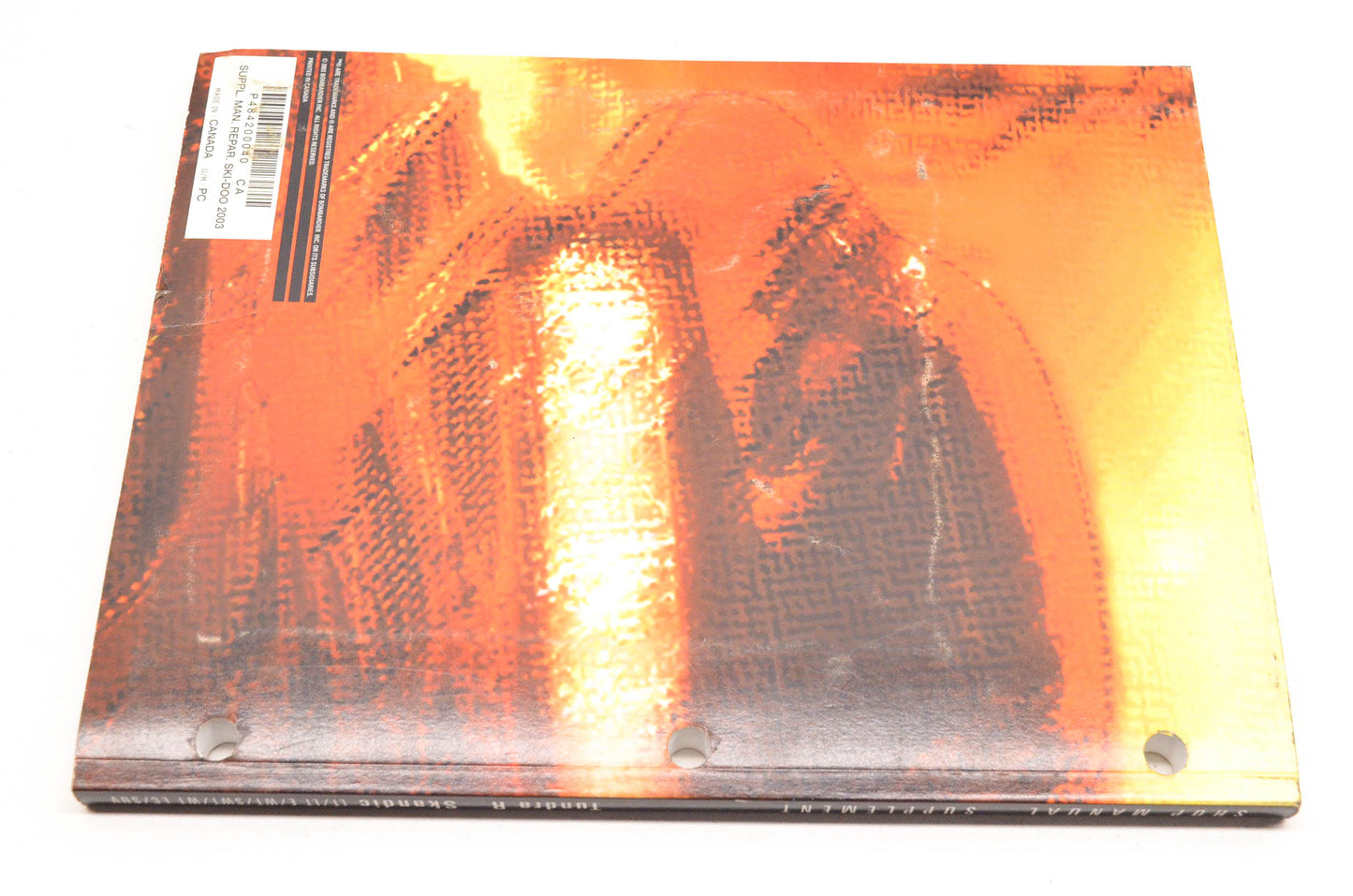 Ski Doo 484200040 2003 Tundra R Skandic Shop Manual