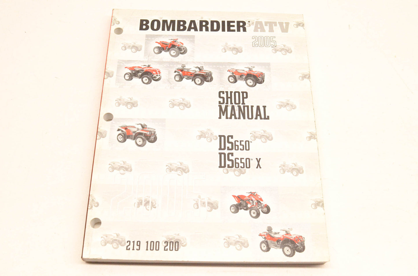 Bombardier 219100200 2005 DS650 ATV Shop Manual