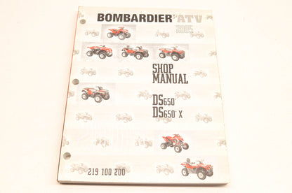 Bombardier 219100200 2005 DS650 ATV Shop Manual