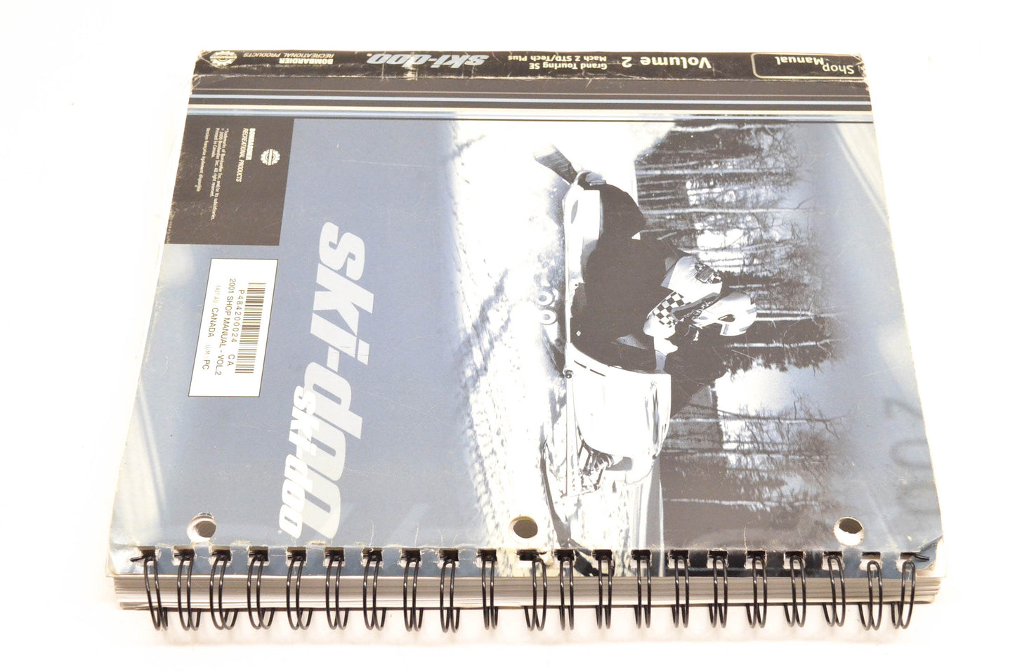 Ski Doo 484200024 2001 Volume 2 Shop Manual