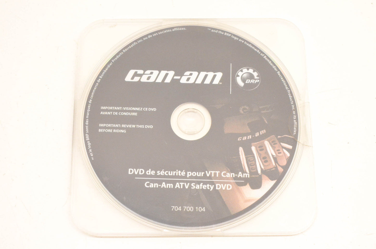 Can Am 704700104 ATV Safety DVD
