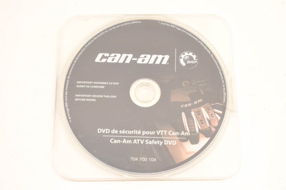 Can Am 704700104 ATV Safety DVD