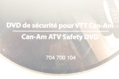 Can Am 704700104 ATV Safety DVD