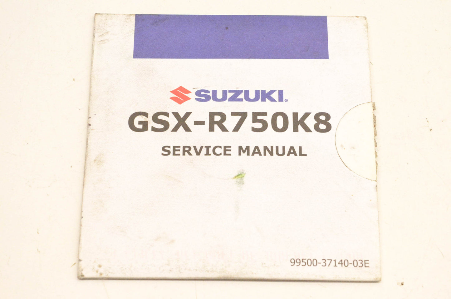 OEM Suzuki 99500-37410-03E GSX-R750K8 Service Manual CD-ROM