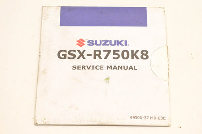 OEM Suzuki 99500-37410-03E GSX-R750K8 Service Manual CD-ROM