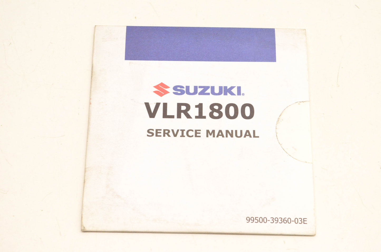 New OEM Suzuki 99500-39360-03E VLR1800 Service Manual CD-ROM NOS