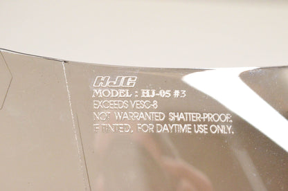 HJC HJ-05 3, 1 Helmet Shield NOS