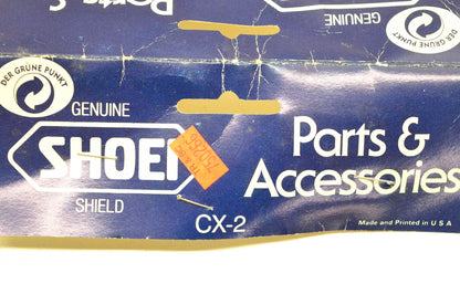 Shoei CX-2 Tinted Shield NOS