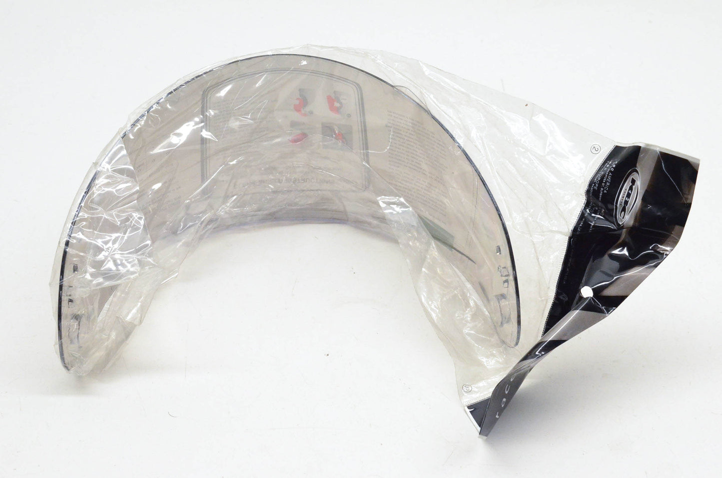 KBC 830161, 83-0161 VR2/VR3 Silver Chrome Visor NOS