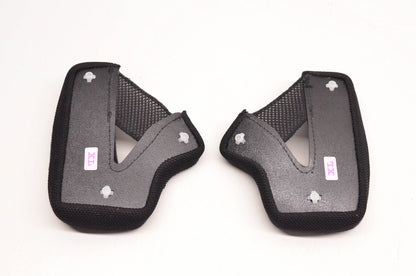 Icon 0134-0057 Black XL Mainframe Cheekpad NOS