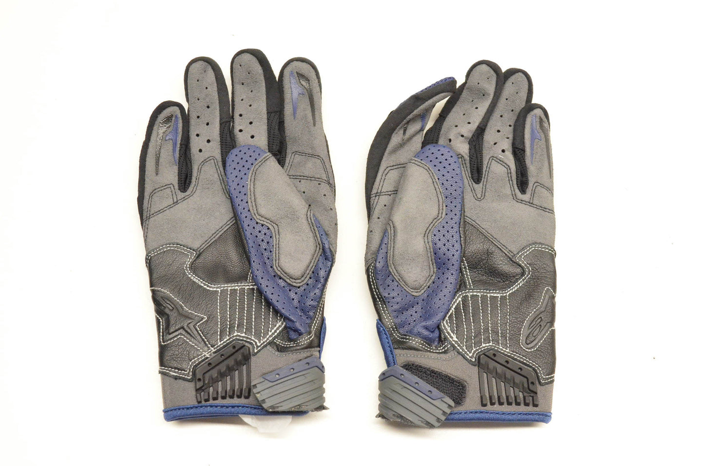 Alpinestars 356754 Medium Blue SMX-3 Gloves NOS
