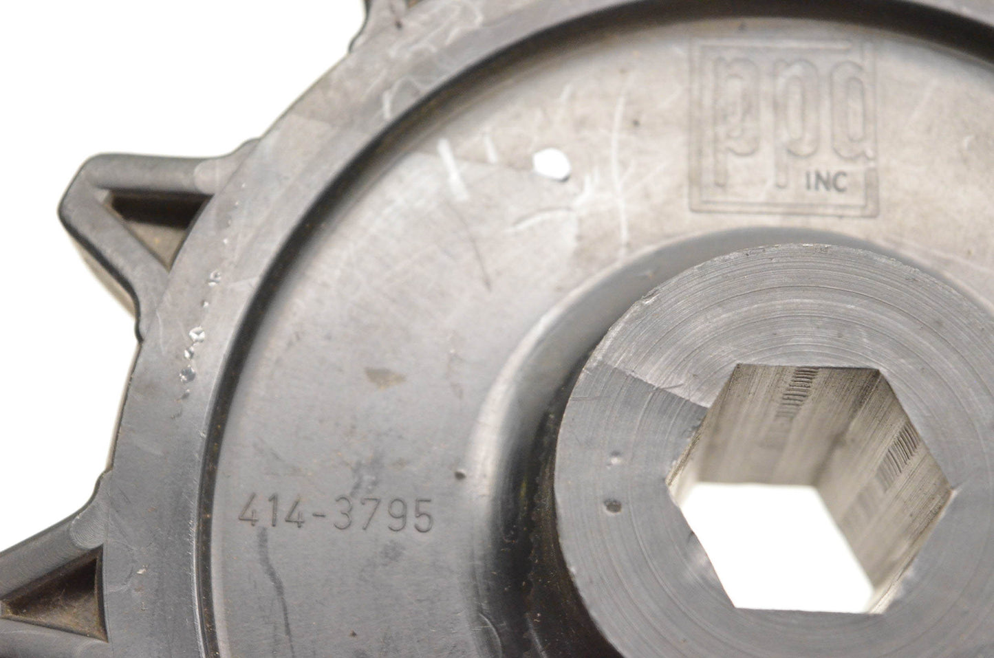 PPD 414479300, 414-3795 Hexagonal Shaft Track Sprocket NOS