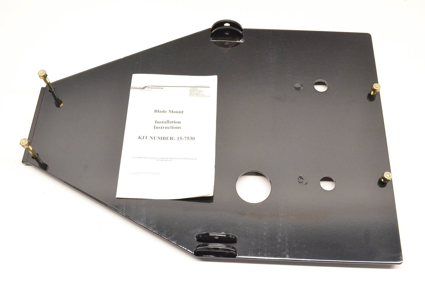 Cycle Country 15-7530, 15-7530 14504 Plow Attaching Kit NOS