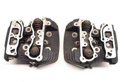 OEM Harley Davidson 17193-06A, 17192-06B Black Twin Cam Cylinder Heads 2007-2016