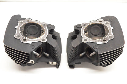 OEM Harley Davidson 17193-06A, 17192-06B Black Twin Cam Cylinder Heads 2007-2016