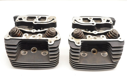 OEM Harley Davidson 17193-06A, 17192-06B Black Twin Cam Cylinder Heads 2007-2016