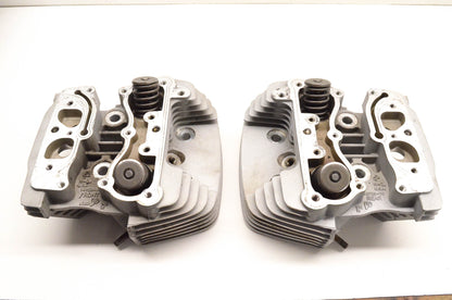 OEM Harley Davidson 16723-99, 16725-99 Silver Twin Cam Cylinder Heads 1999-2006