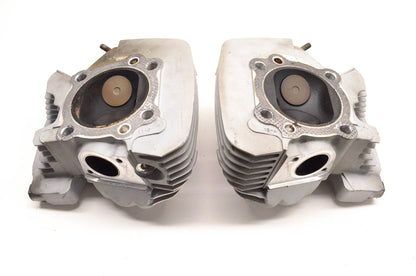 OEM Harley Davidson 16723-99, 16725-99 Silver Twin Cam Cylinder Heads 1999-2006
