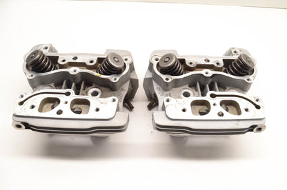 OEM Harley Davidson 16723-99, 16725-99 Silver Twin Cam Cylinder Heads 1999-2006