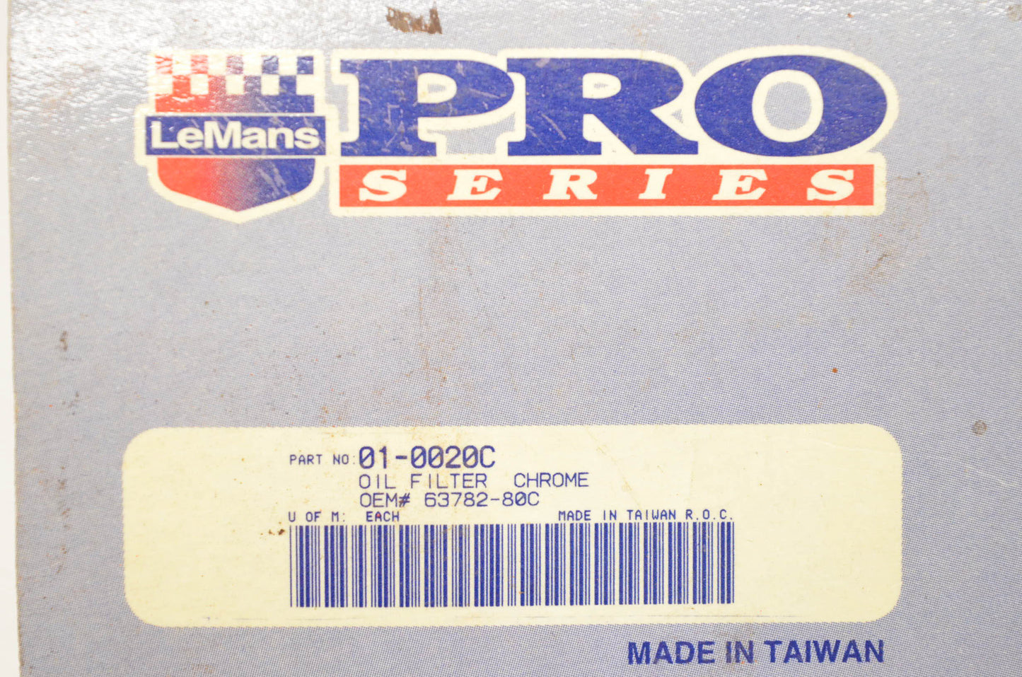 Lemans 01-0020C, 63782-80C Pro Series Oil Filter NOS