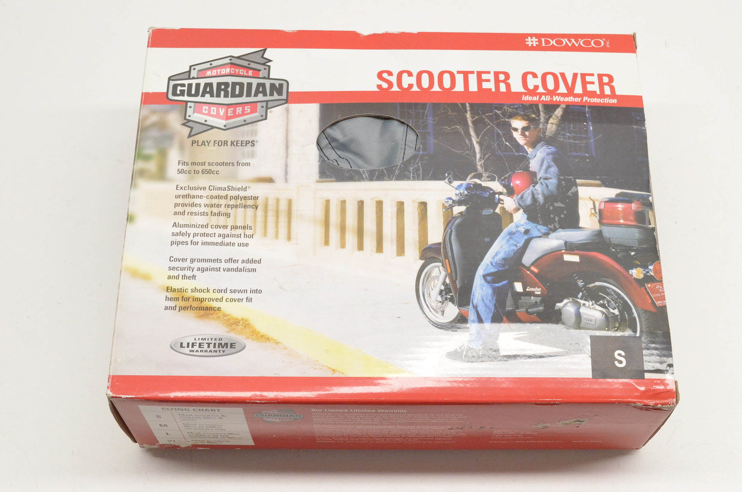 Dowco 50009-00 Small Scooter Cover NOS