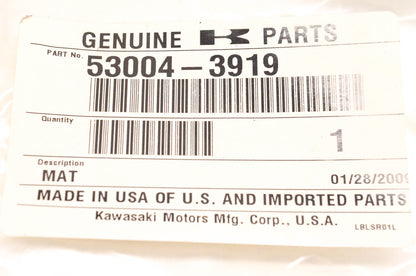 New OEM Kawasaki 53004-3919 Rear Left Deck Mat NOS