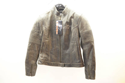 Alpinestars 311303 Womens Leather Motorcycle Jacket NOS
