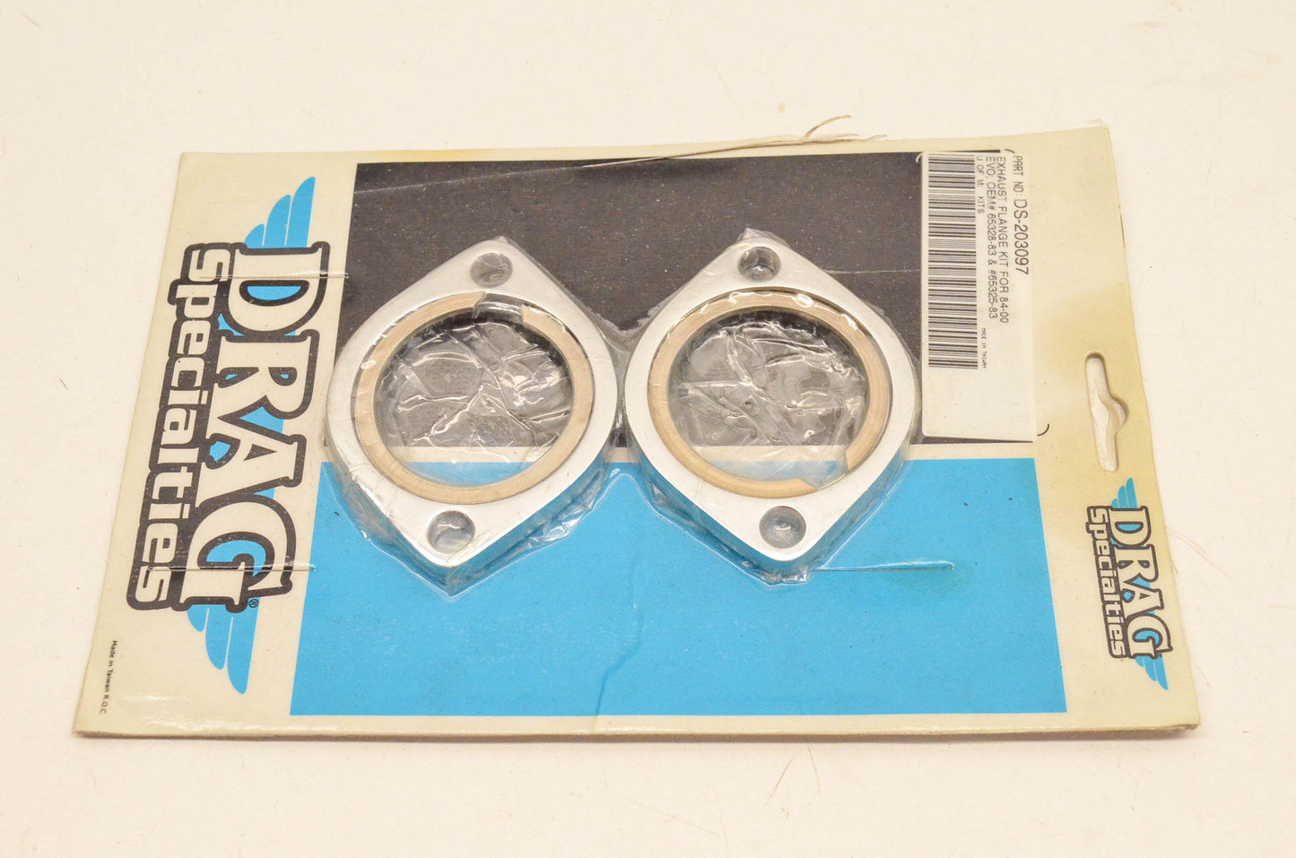 Drag Specialties DS-203097, 65328-83, 65325-83 Exhauast Flange Kit NOS