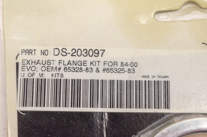 Drag Specialties DS-203097, 65328-83, 65325-83 Exhauast Flange Kit NOS