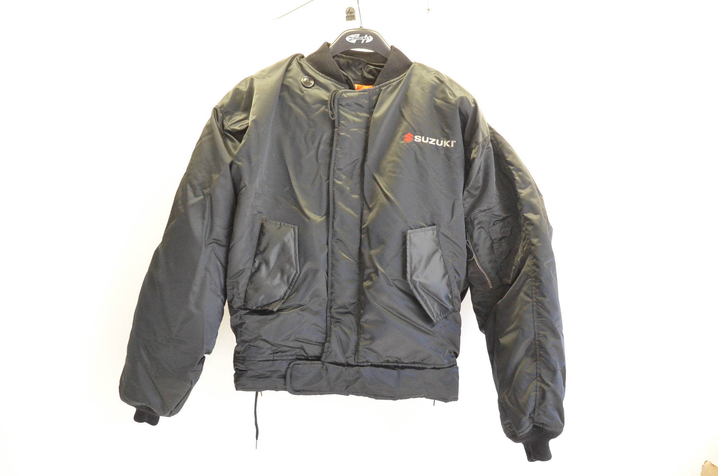 Schott Large Black Suzuki Riding Jacket With Vest NOS