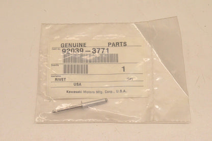 New OEM Kawasaki 92039-3771 Rivet NOS