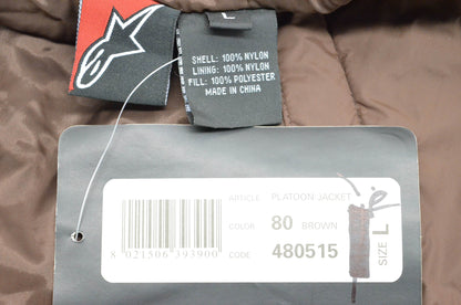 Alpinestars 480515 Large Brown Platoon Jacket NOS
