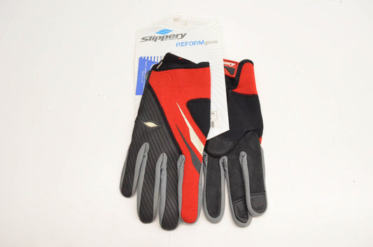 Slippery 3260-0187 Red Medium Reform Gloves NOS