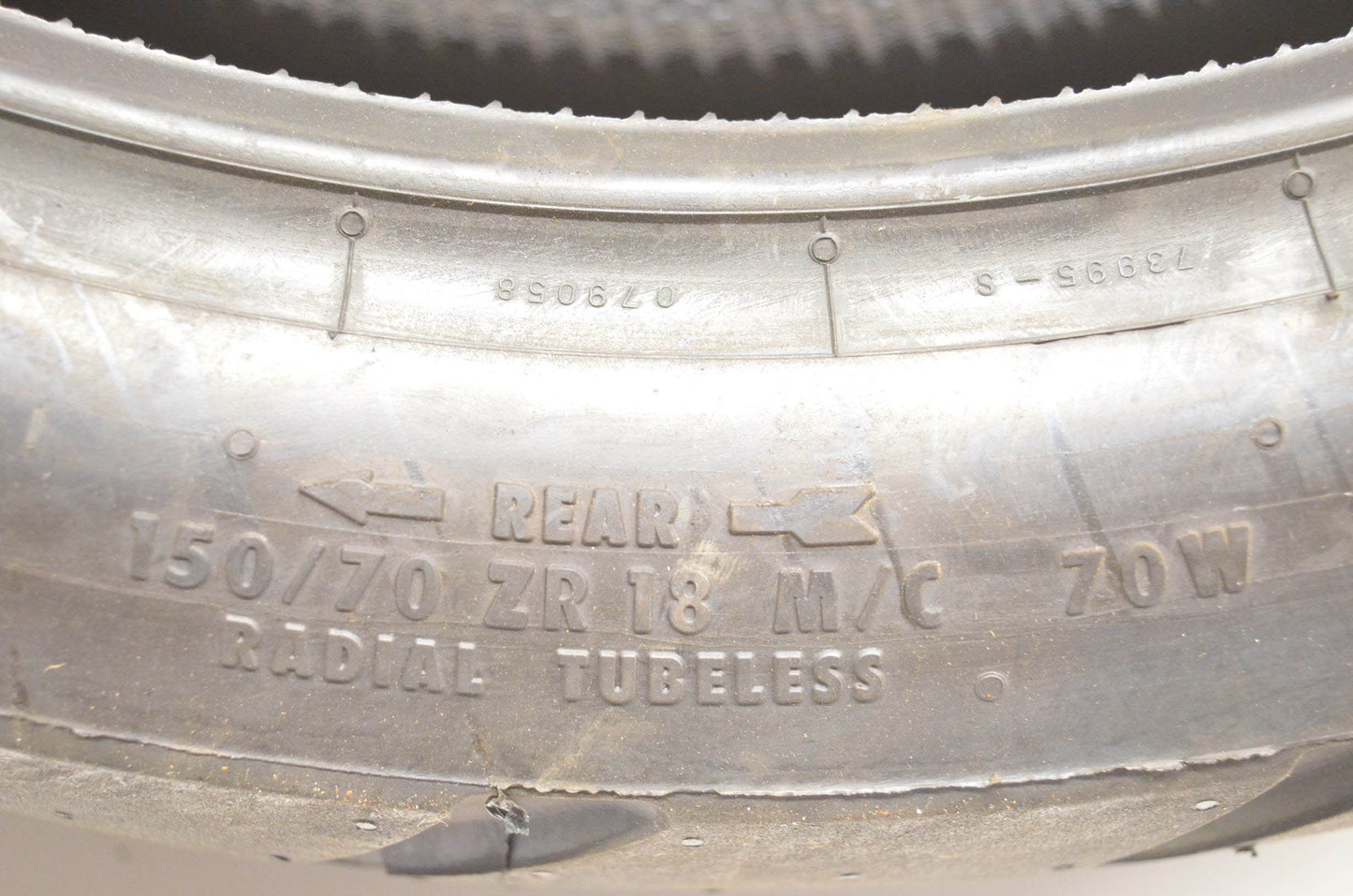 Continental 0317-0171 Conti Trail Attack 2 150/70-ZR18 M/C 70W Rear Tire NOS
