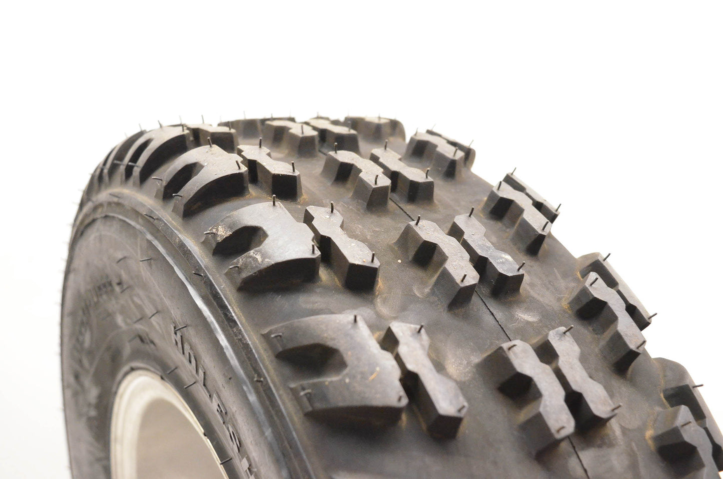 ITP KIT-450L Holeshot XCR AT22x7-10 4 Hole Silver Rim Tire NOS
