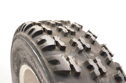 ITP KIT-450L Holeshot XCR AT22x7-10 4 Hole Silver Rim Tire NOS
