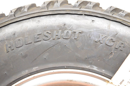 ITP KIT-450L Holeshot XCR AT22x7-10 4 Hole Silver Rim Tire NOS