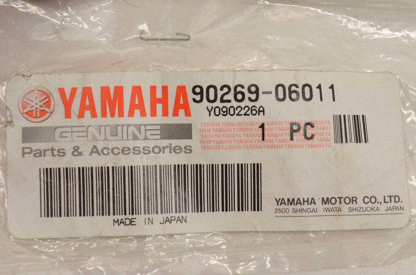 New OEM Yamaha 90269-06011-00 Rivet NOS
