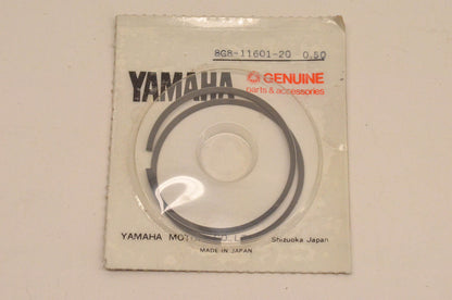 New OEM Yamaha 8G8-11601-20-00 Piston Ring Kit NOS