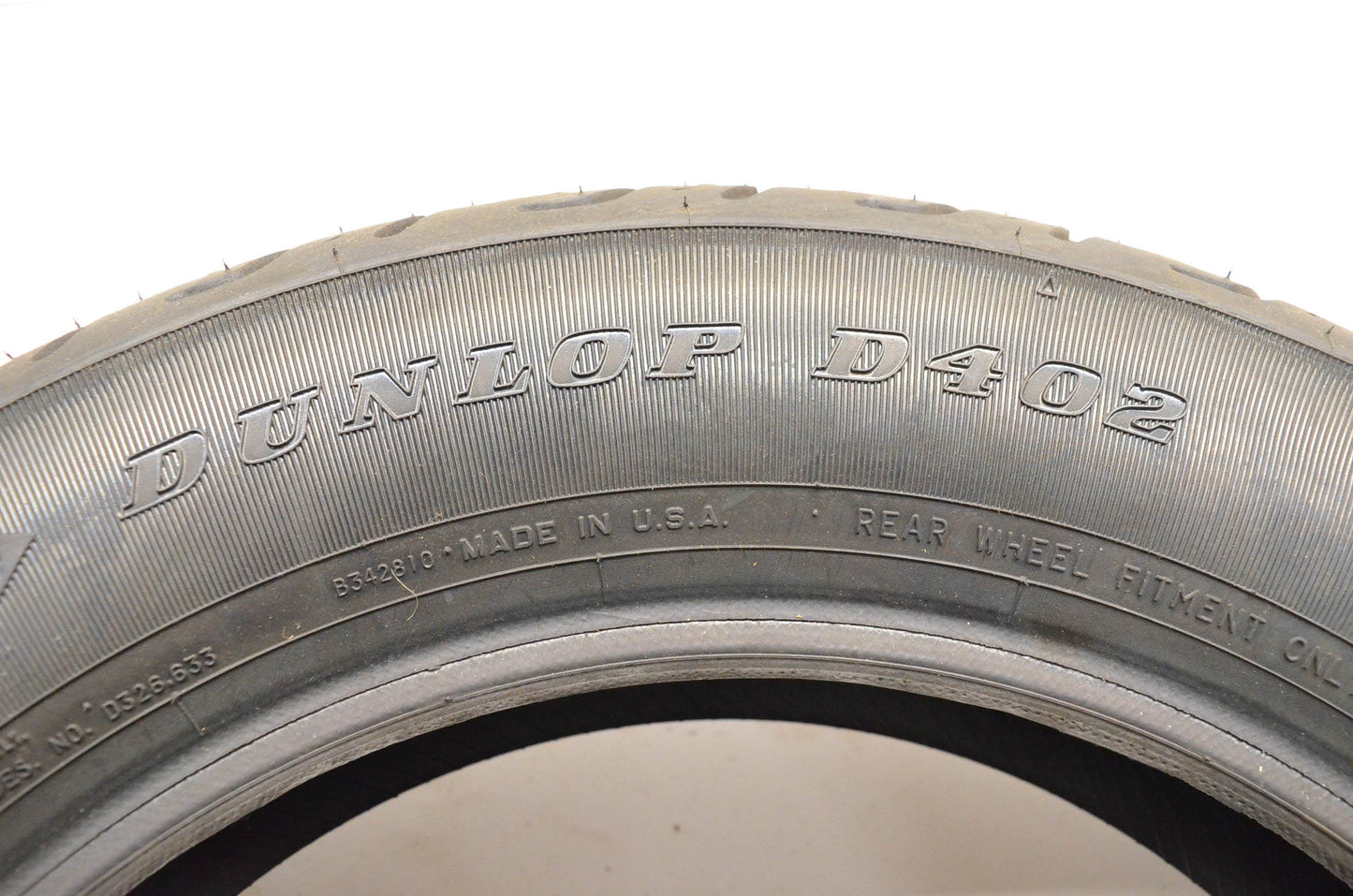 Dunlop 3017-23, 0308-0001 D402 Harley Davidson MU85B16 M/C 77H Rear Tire NOS
