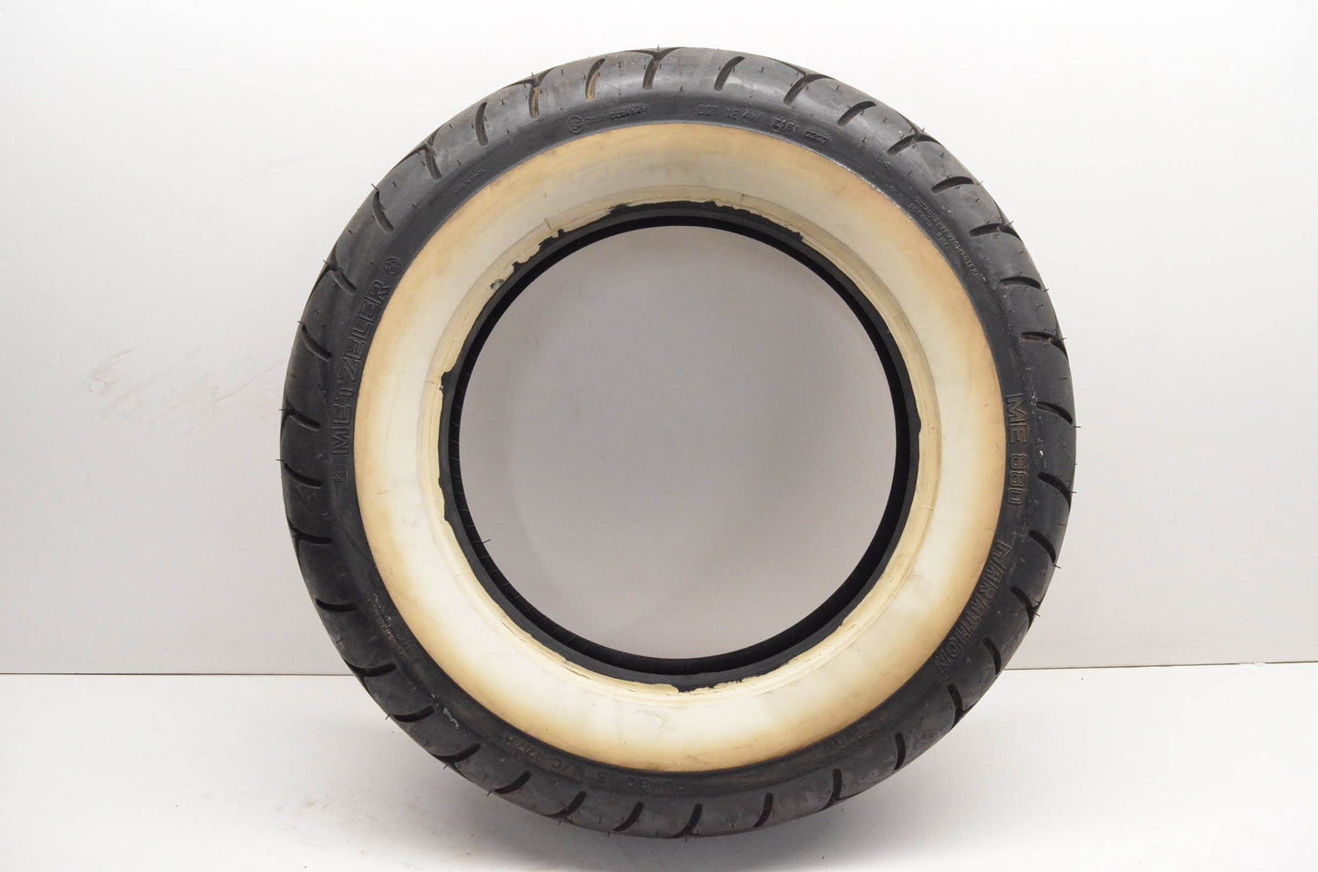 Metzeler ME880 Marathon 170/80-15 M/C 77H Whitewall Rear Tire NOS