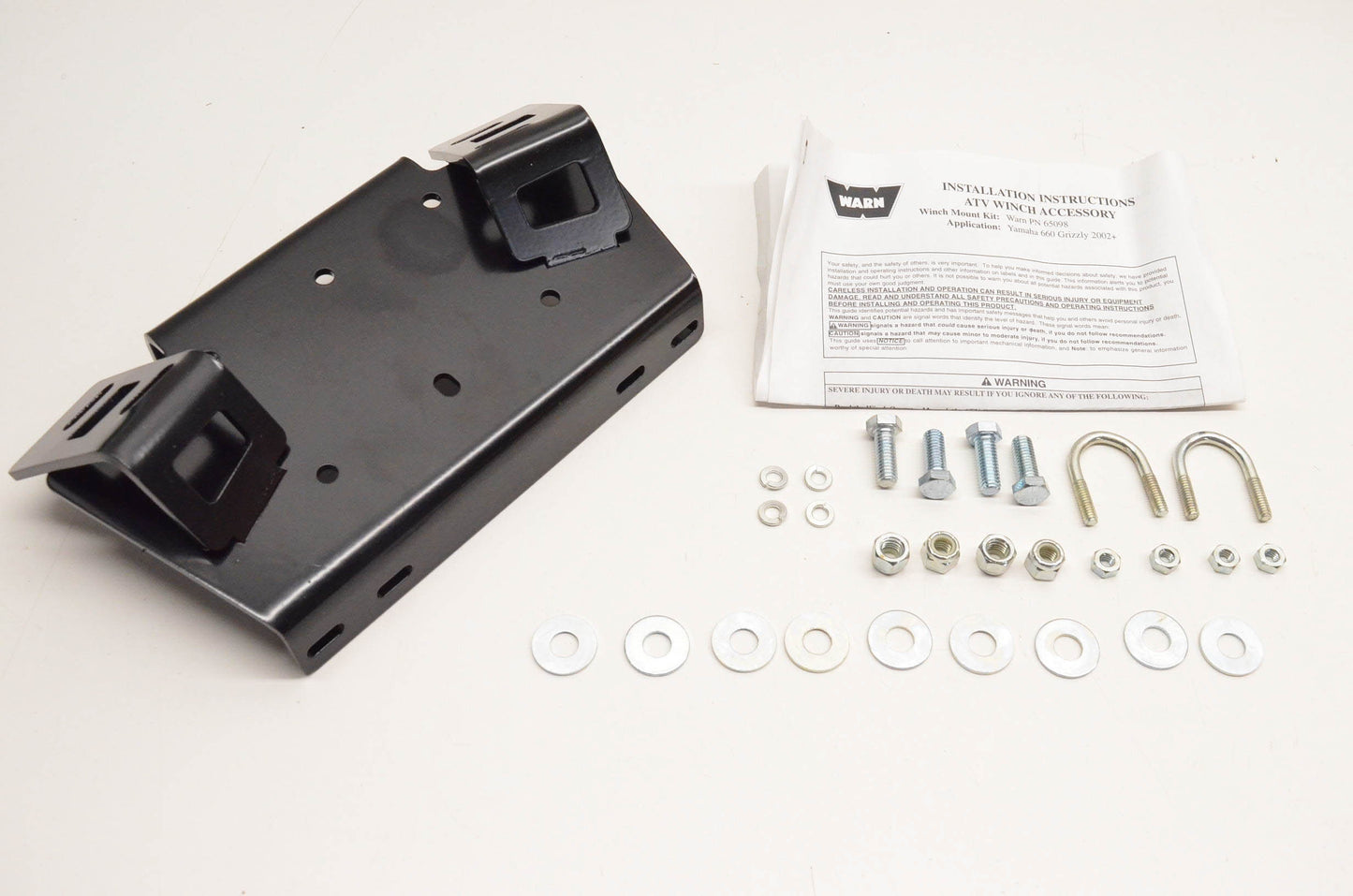 Warn 65098, W65098 Winch Mount Kit NOS